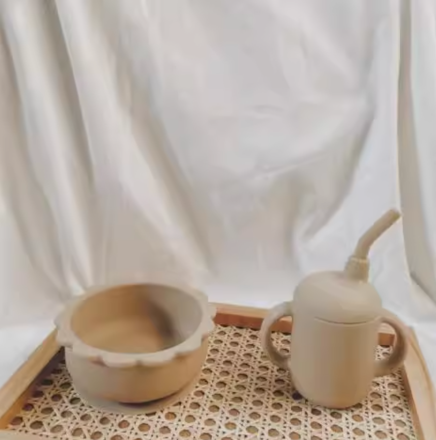 Baby's silicone set meal - CLOUD