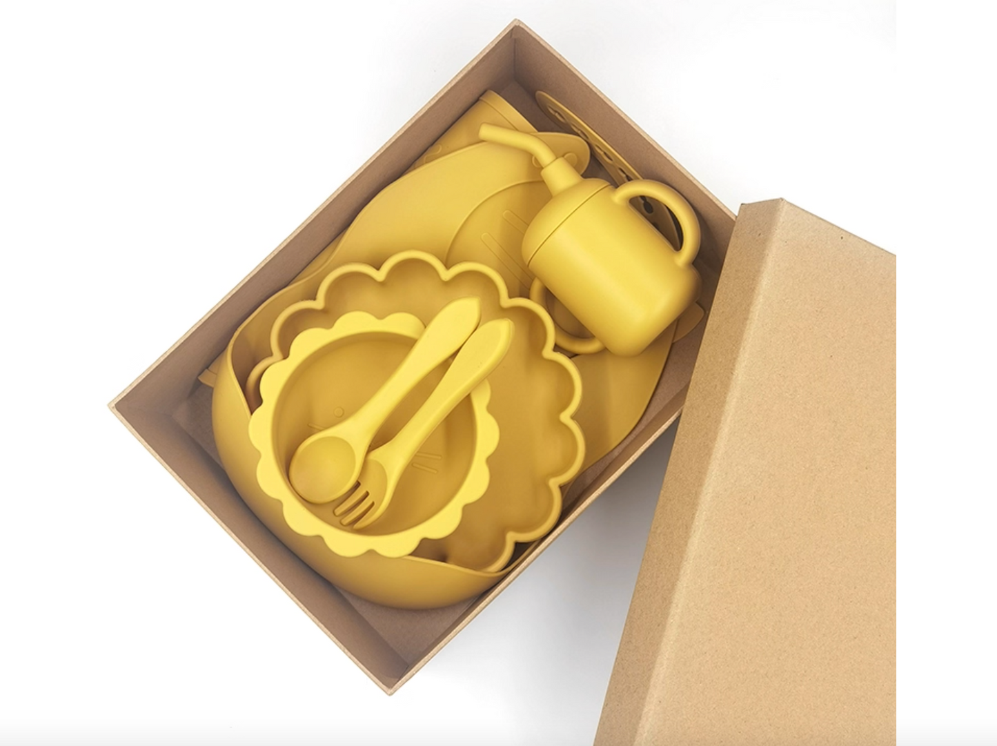 Baby's silicone set meal - CLOUD