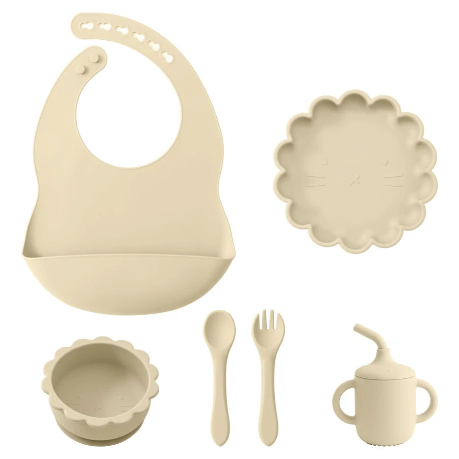 Baby's silicone set meal - CLOUD