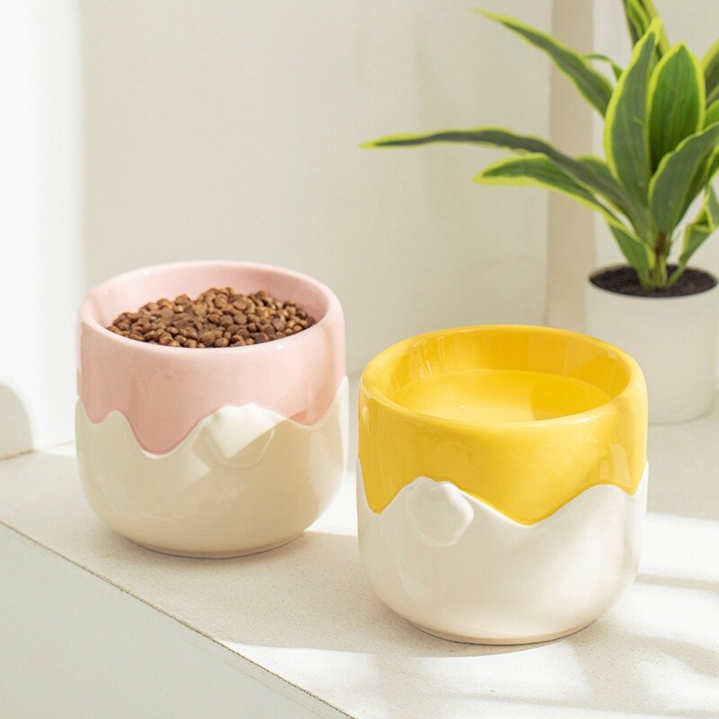 POOH - elevated ceramic bowl