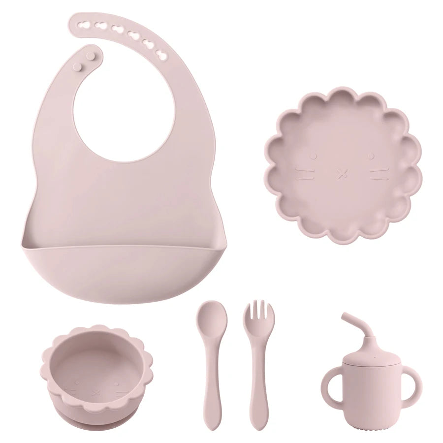 Baby's silicone set meal - CLOUD