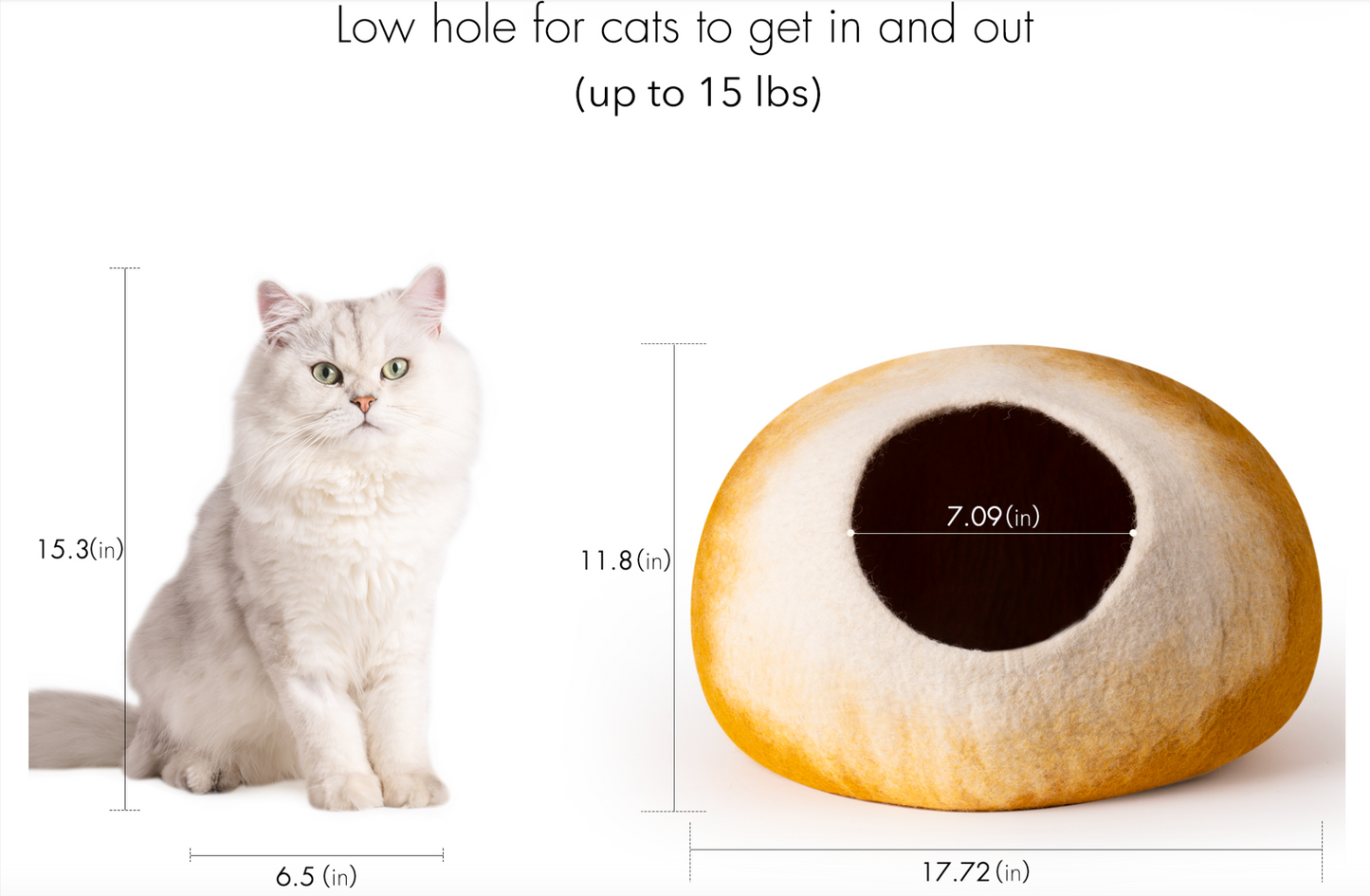 Cave Bed for cats - COCOON