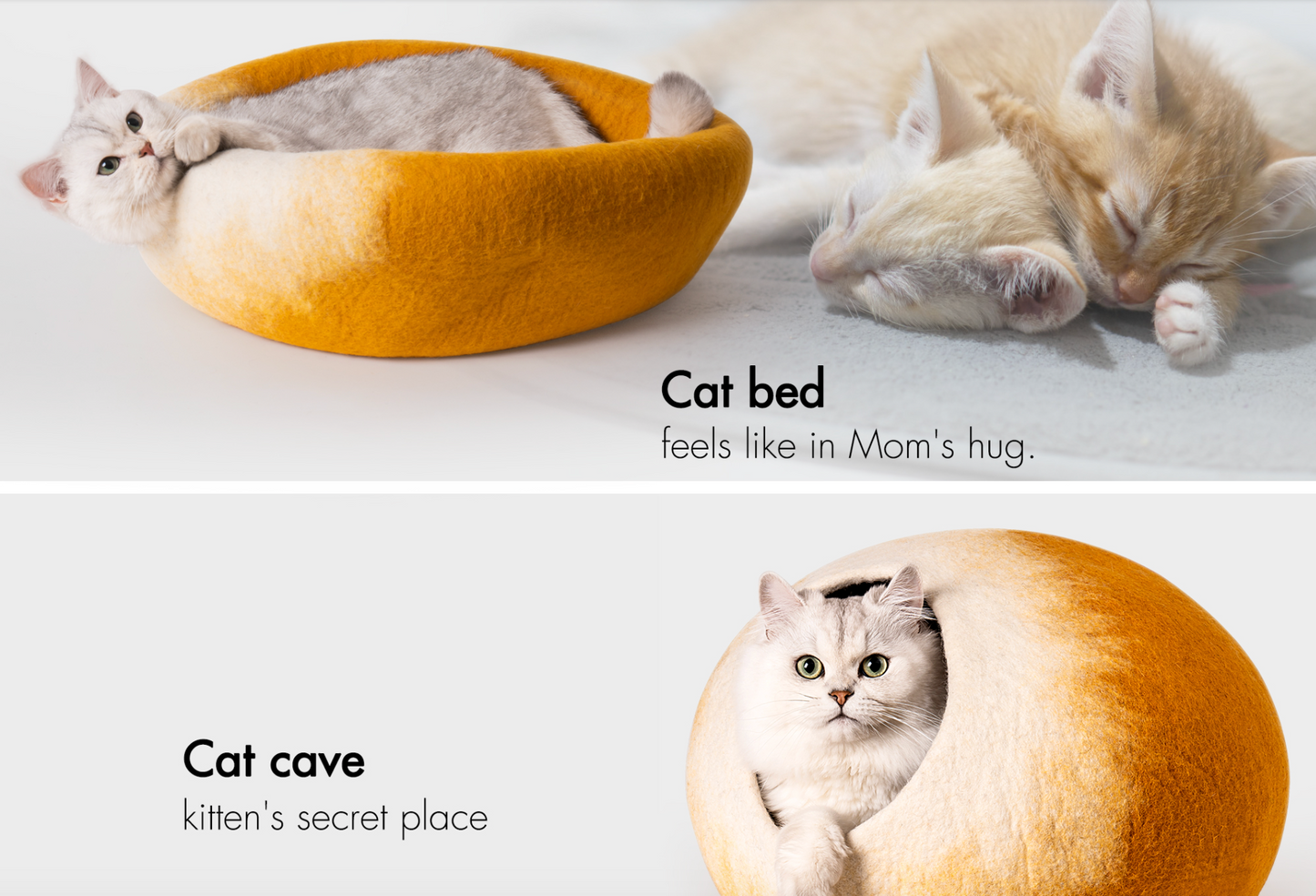 Cave Bed for cats - COCOON