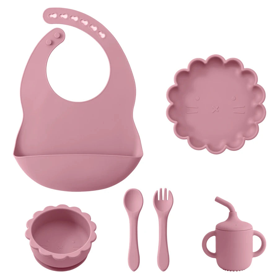 Baby's silicone set meal - CLOUD