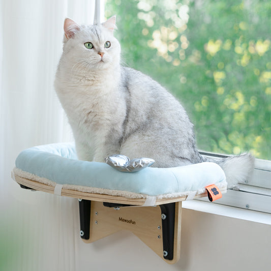 PIPO - cat window bed with soft mat